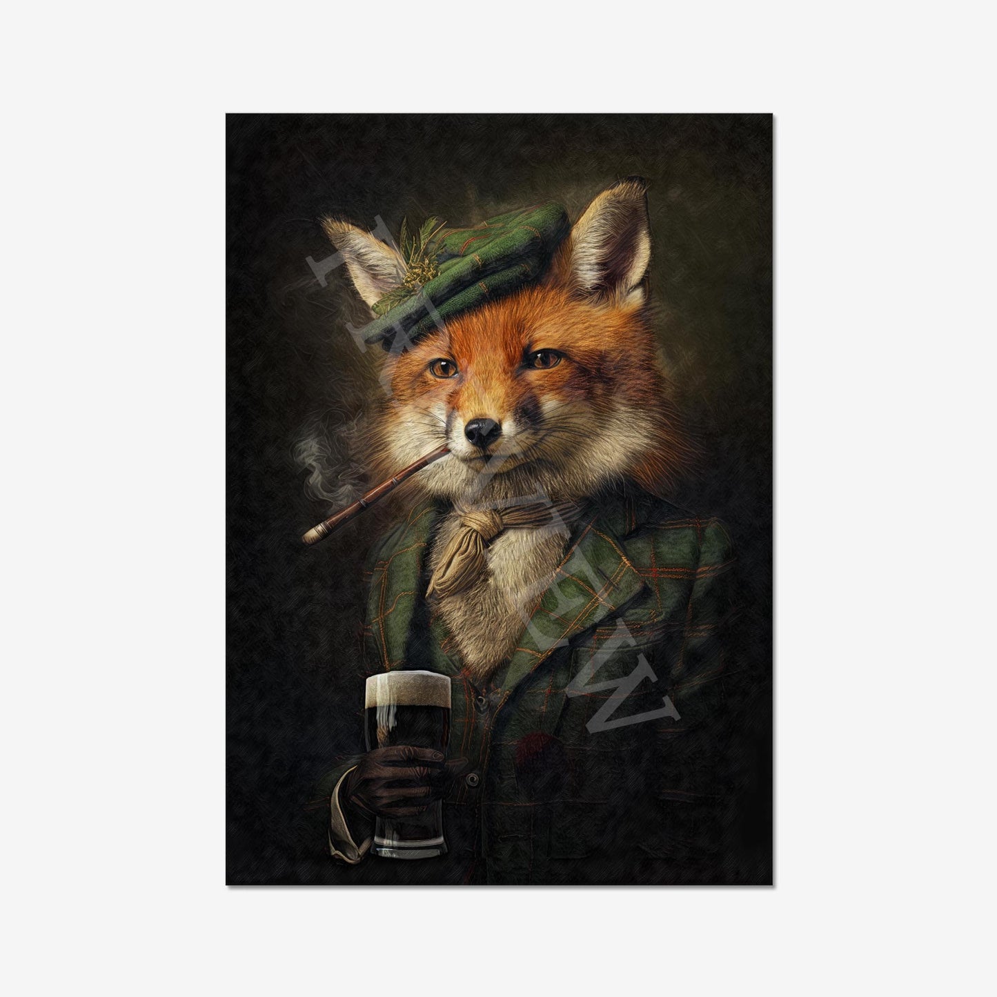 Irish_Fox_Gentleman_Print_Only_-_Vintage_Panda_Designs