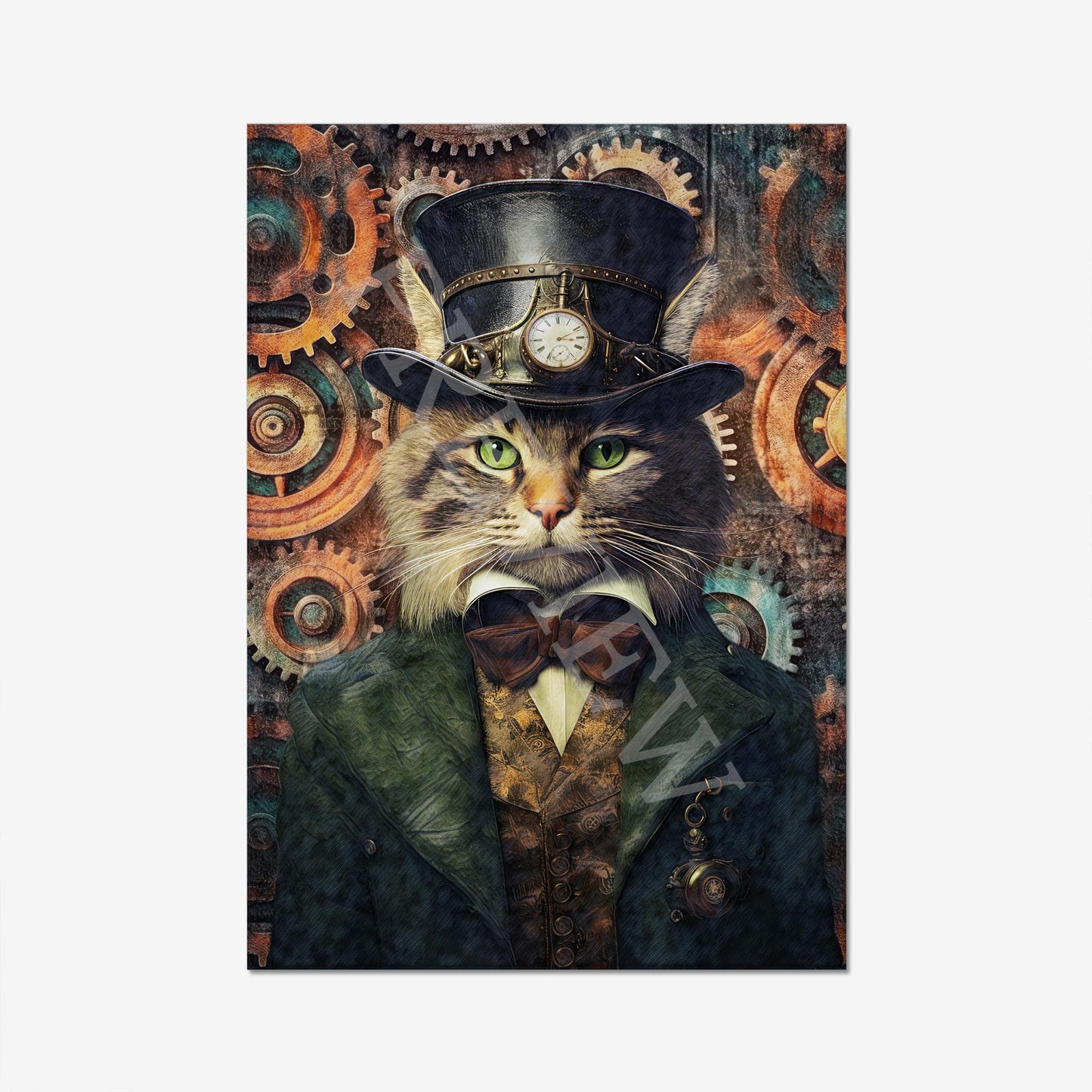 Steampunk_Cat_Print_Example_-_Vintage_Panda_Designs