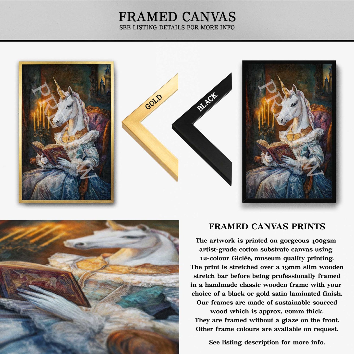 Unicorn_Reading_Framed_Canvas_-_Vintage_Panda_Designs