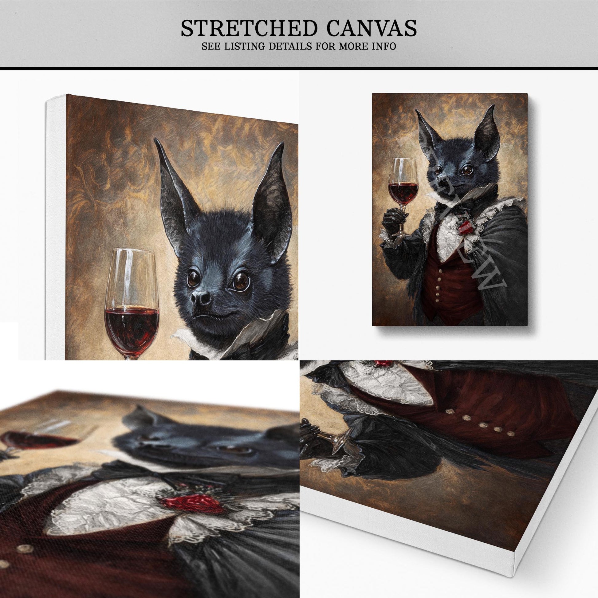 Bat_Gentleman_Red_Wine_Canvas_-_Vintage_Panda_Designs
