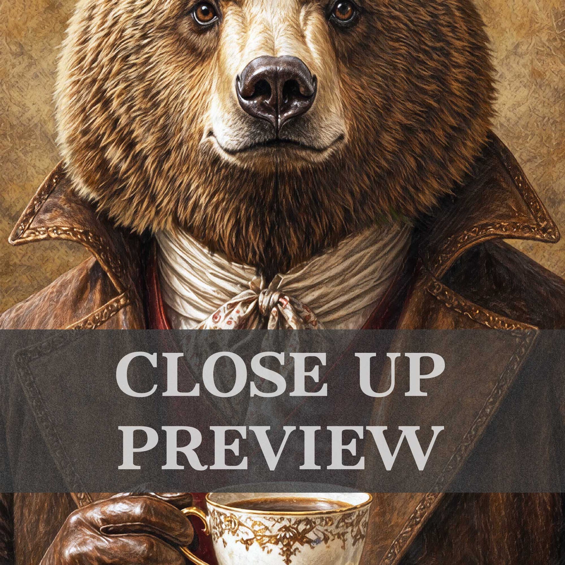 Bear_Drinking_Tea_Close_Up_by_Vintage_Panda_Designs
