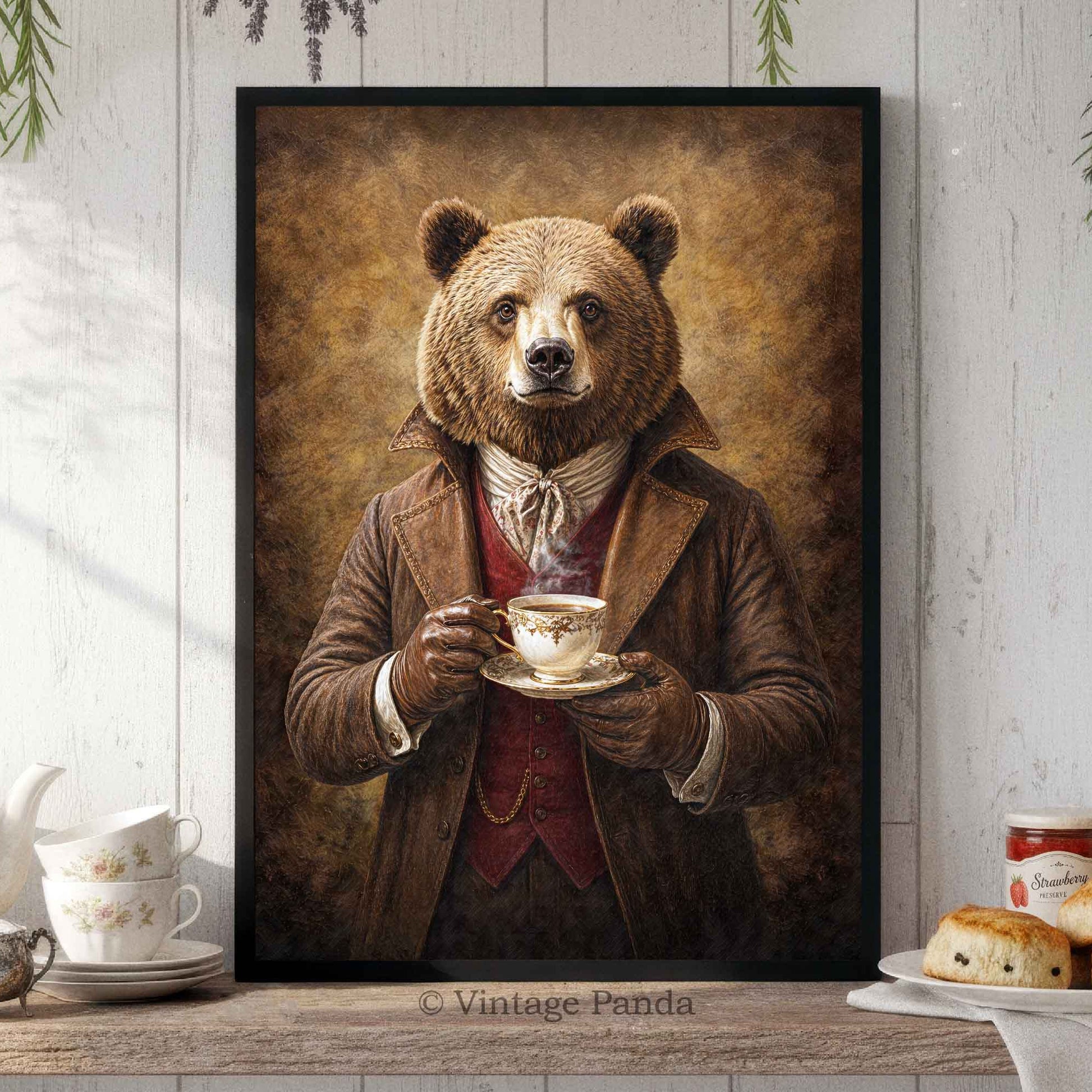 Bear_Drinking_Tea_Featured_Image_by_Vintage_Panda_Designs