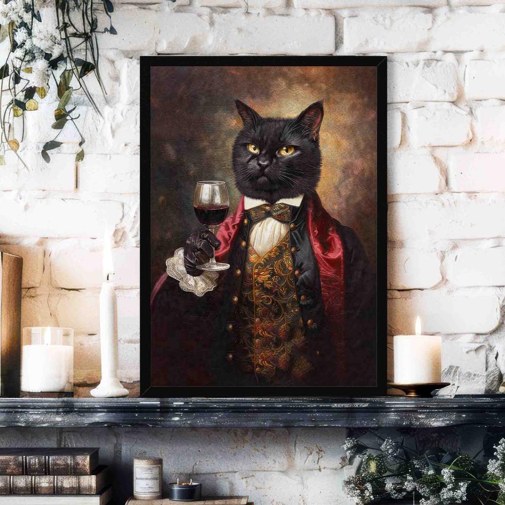 Cat_with_Wine_Portrait_Portrait_Featured_Image_-_Vintage_Panda_Designs