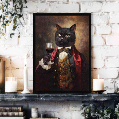 Cat_with_Wine_Portrait_Portrait_Featured_Image_-_Vintage_Panda_Designs