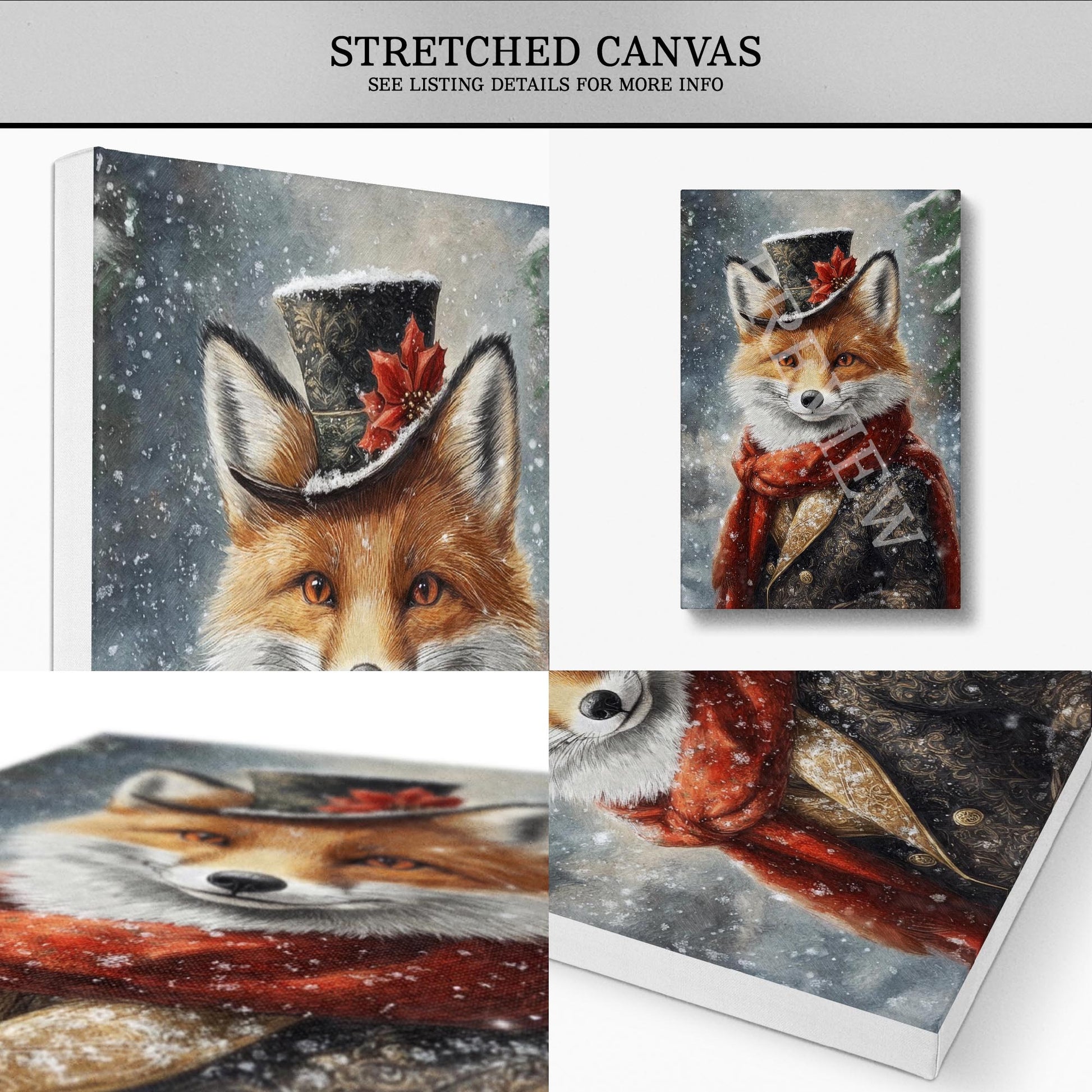 Christmas_Winter_Fox_Canvas_-_Vintage_Panda_Designs