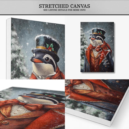 Christmas_Winter_Penguin_Canvas_-_Vintage_Panda_Designs