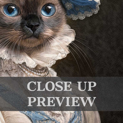 Ragdoll_Cat_Lady_Portrait_Close_Up_-_Vintage_Panda_Designs