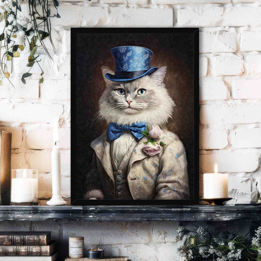 Ragdoll_Gentleman_Featured_Image_Black_Frame_-_Vintage_Panda_Designs
