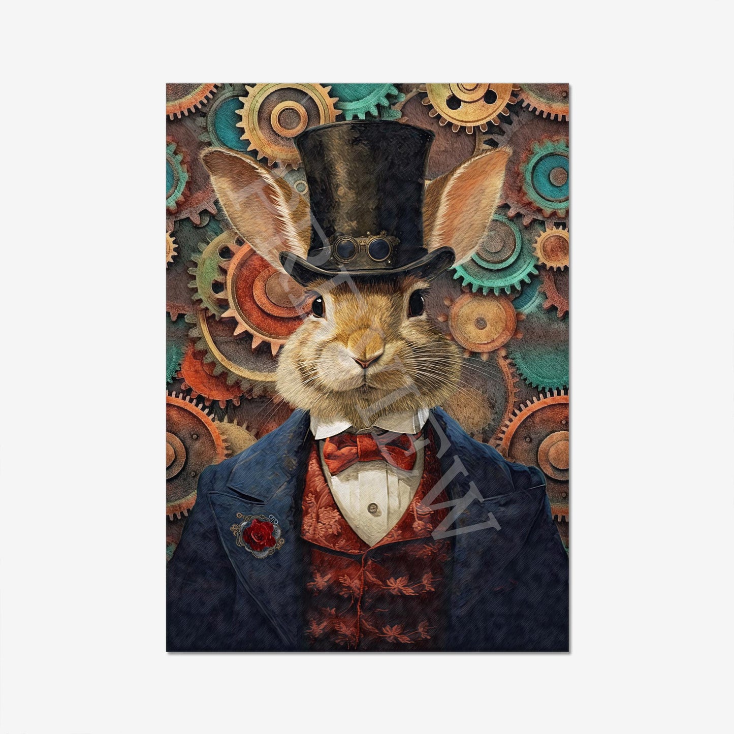 Steampunk_Rabbit_Print_Example_-_Vintage_Panda_Designs