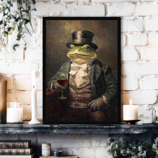 Vintage_Gentleman_Toad_Featured_Image_Black_Frame_-_Vintage_Panda_Designs